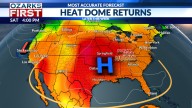 Scorching weekend expected as heat dome returns