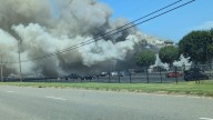 Triad agencies assist in responding to fire at Daimler Freightliner plant in Rowan County, firefighters say