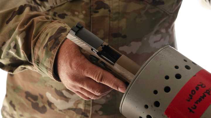 Air Force command returns M18 pistols to service after force