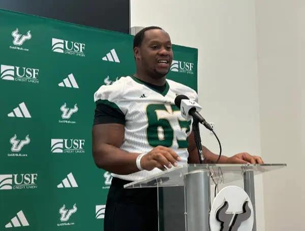 USF’s Josh Celiscar Honored To Wear Lee Roy Selmon’s No. 63