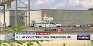 US 41 construction in Evansville nearing completion