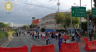 Protesta de trabajadoras sexuales en Tlalpan genera caos vial en la CDMX