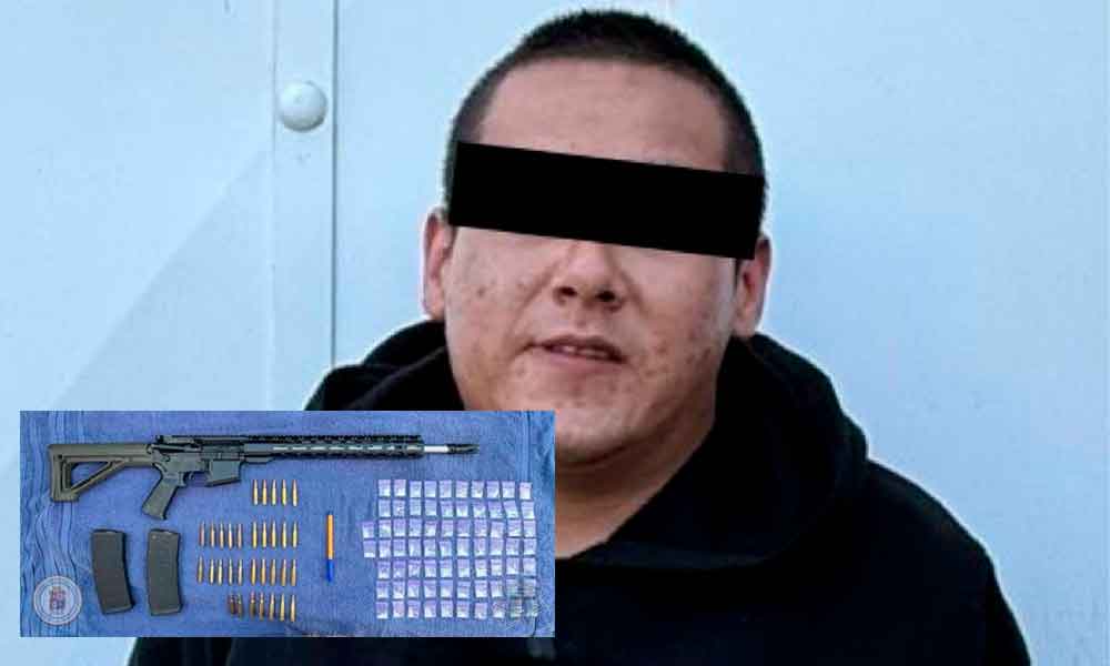DETIENEN A HOMBRE CON RIFLE EN LEÓN