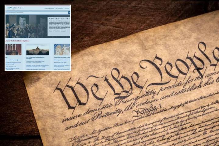 Part of Constitution vanishes from government website due to 'error'