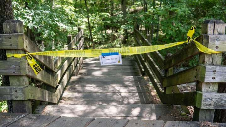 Teacher charged with killing of hikers at Arkansas park pleads not guilty to murder