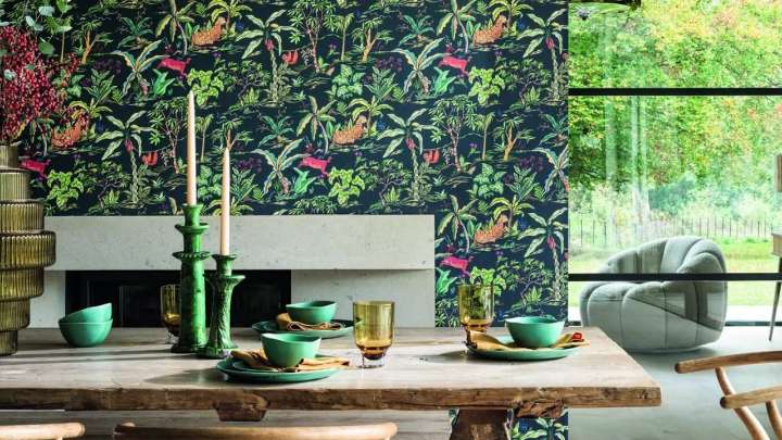 Decorá tus paredes con las texturas y estampados que recordás de la casa de la abuela, ahora más modernos y elegantes que nunca