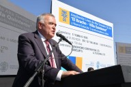 Jaldo puso en marcha la obra de la línea eléctrica de alta tensión entre El Bracho y Villa Quinteros: inversión de U$S 65 millones