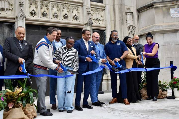 Frankford High School, partially closed for more than 2 years, reopens after $30M reno
