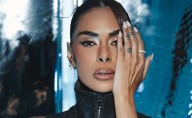 Galilea Montijo deslumbra con chaleco y falda de piel en LCDLFMX