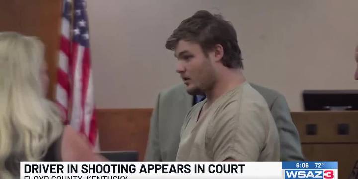 Driver in shooting appears in court