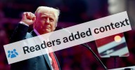 Community Note Corrects Trump’s Tariff Claim