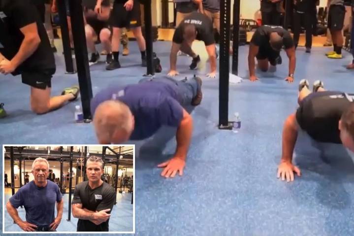 RFK Jr., challenges Pete Hegseth to friendly exercise competition as Trump admin promotes 'fit' over 'fat'
