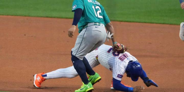 Francisco Lindor pickoff ends Mets' stolen