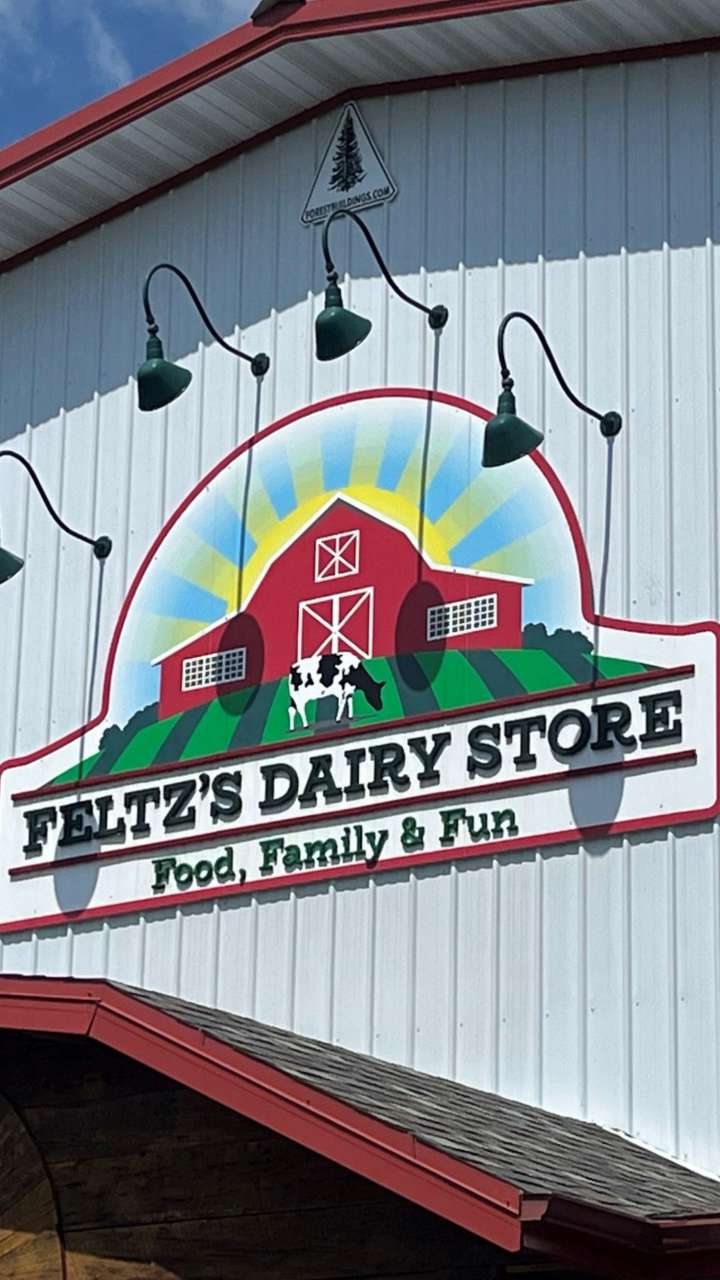 'Come over to Plover': Feltz's Dairy Store unveils 2025 corn maze design