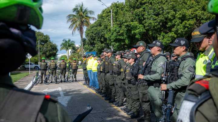 Refuerzan seguridad en Yopal con presencia de 25 uniformados de la UNIPOL