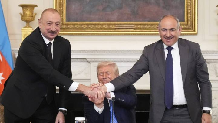 “Van a ser amigos durante mucho tiempo”: Trump hace realidad el acuerdo de paz entre Azerbaiyán y Armenia tras 35 años de rivalidad