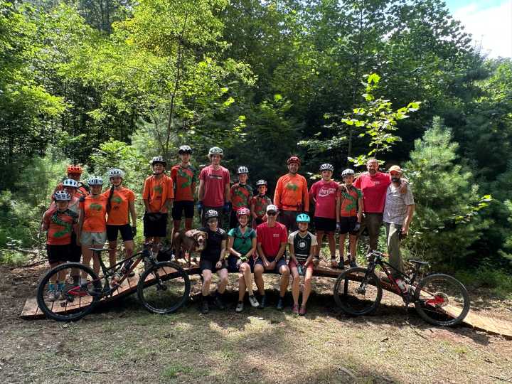 Grant from James F. B. Peyton Fund Revitalizes Bike Skills Trail at Greenbrier State Forest