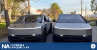Elon Musk ya tiene su pickup eléctrica en Argentina: dos Cybertruck producidas por Tesla circulan en el país