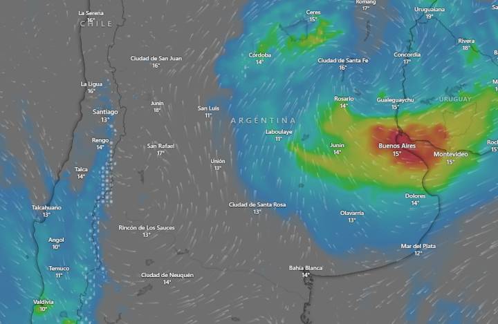 Lluvias y ráfagas fuertes. Qué es la ciclogénesis: el origen y las recomendaciones del SMN