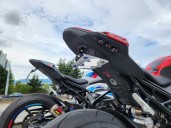 Motorcyclists fined for hiding licence plates, stunt riding on B.C. highway
