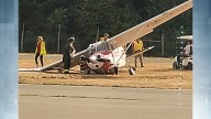 3 people in plane crash at Qualicum Beach Airport walk away injury