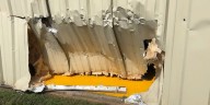 Man arrested after crashing car into TN metal factory, police say