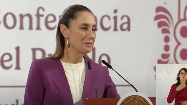 México reduce pobreza en 13.4 millones: Sheinbaum