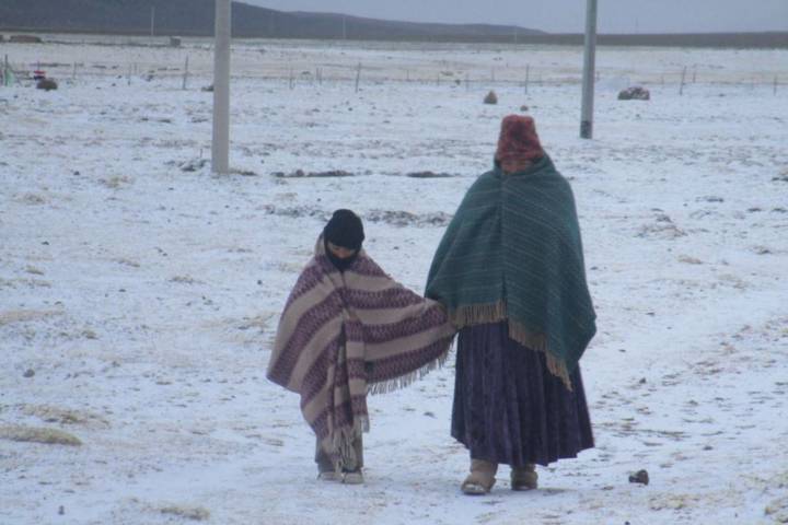 ¡Abrigarse bien! Temperatura nocturna en la sierra sur bajará hasta 19 grados bajo cero
