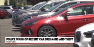 Police warn of recent car break