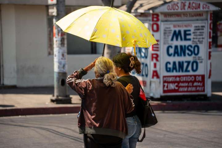 Ola de calor golpea la ciudad de Tijuana, apenas registran 30 gracias C.