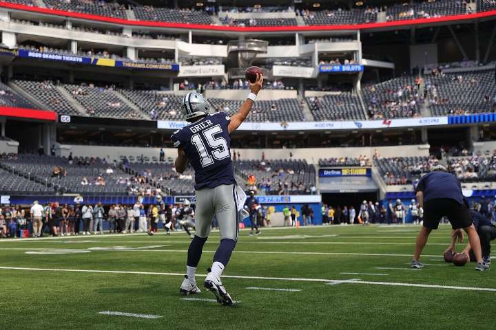Sin Dak Prescott los Dallas Cowboys son doblegados por Los Ángeles Rams en su debut en la pretemporada 2025 de la NFL