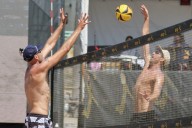 Chase Budinger, Miles Evans win 1st AVP Manhattan Beach Open title