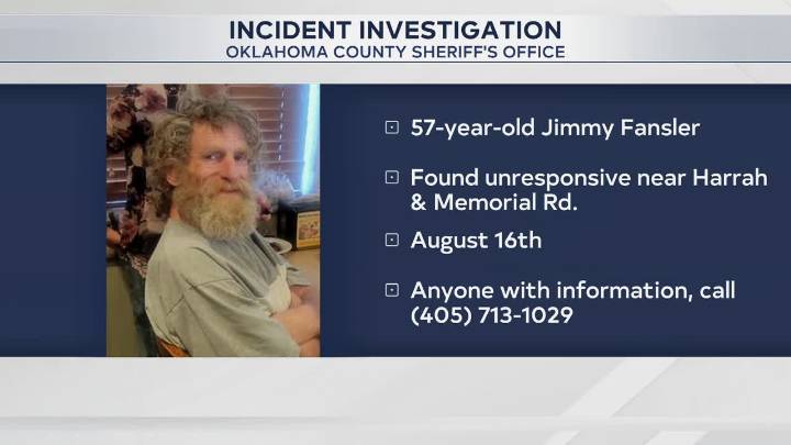 Oklahoma Co. Sheriff investigating after man found along roadway dies