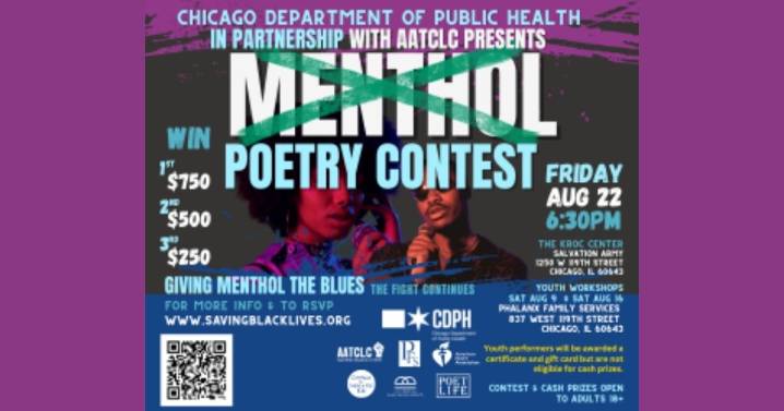 City and AATCLC to host events to highlight menthol risks