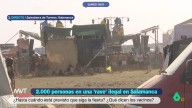 Unas 2.000 personas se concentran en una 'rave' ilegal en el pantano de Santa Teresa, Salamanca