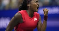 Coco Gauff's 1st match with a new serve coach at the US Open is a struggle but also a win