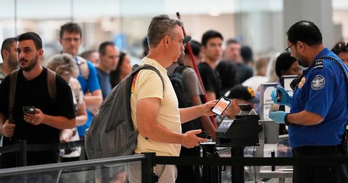Can sweat really affect airport security checks?