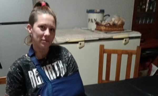 Choque y fuga: "Espero que dé la cara", dijo la motociclista lesionada