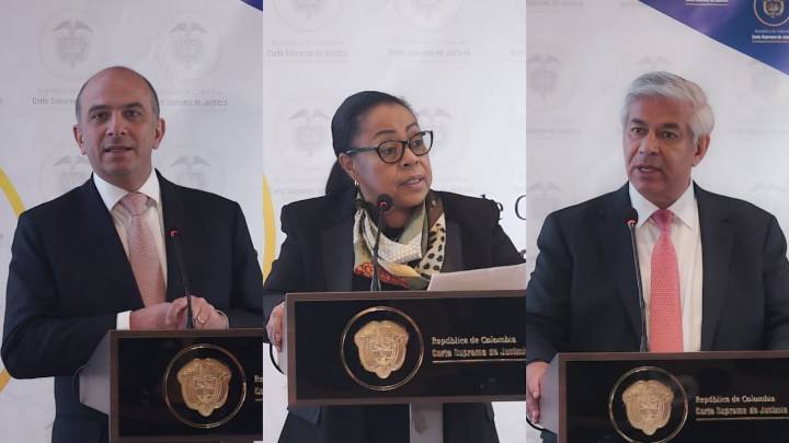 Estos son los tres integrantes de la terna para elegir al nuevo magistrado de la Corte Constitucional