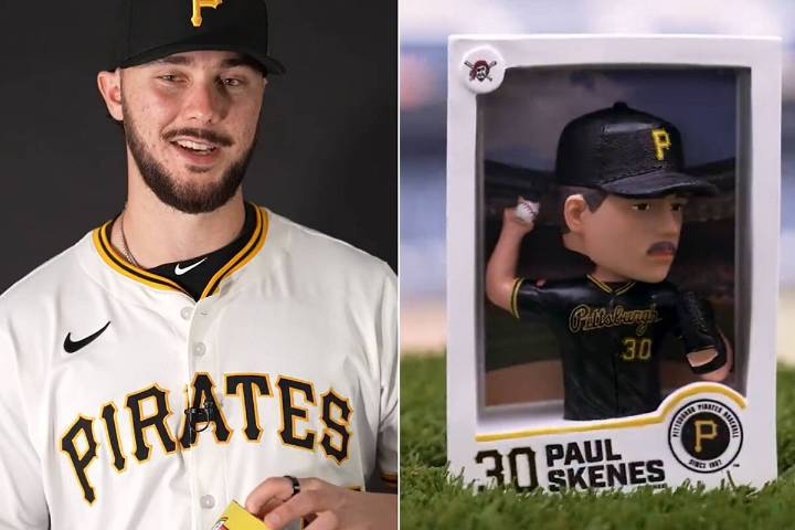 Pittsburgh Pirates deben aumentar la producción de los Bobbleheads de Paul Skenes por su alta demanda