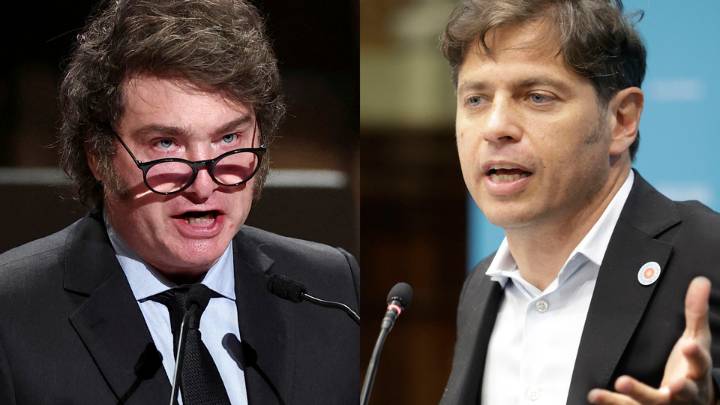 Kicillof y Milei tendrán su pantalla dividida en La Plata