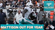 Dolphins RB Alexander Mattison OUT For the 2025 Season After Neck Surgery In Chicago