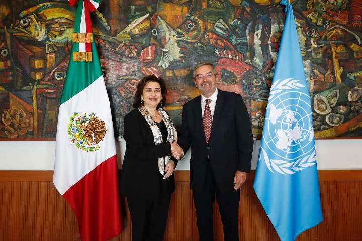 SRE recibe a titular de la ONU Mujeres: refuerzan cooperación en pro de la igualdad sustantiva