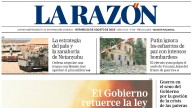 Portada de LA RAZÓN del viernes 22 de agosto de 2025