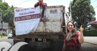 Supervisa Tonantzin Fernández obras de bacheo en San Pedro Cholula