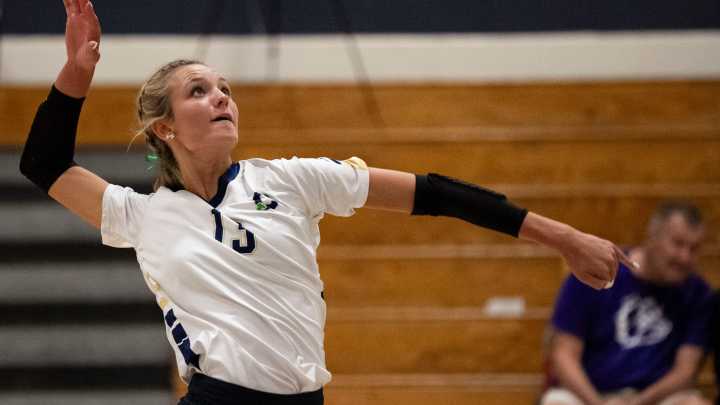 See photos from girls volleyball Cathedral against Brownsburg