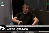 “Hay una crisis política muy fuerte y un Senado que da cuenta de ello”, afirmó el candidato a senador por el PO, Germán Báez