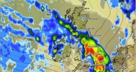 UK weather maps show exact dates two storms will hit the country