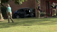 Shively police investigating after vehicle crashes into Butler High School