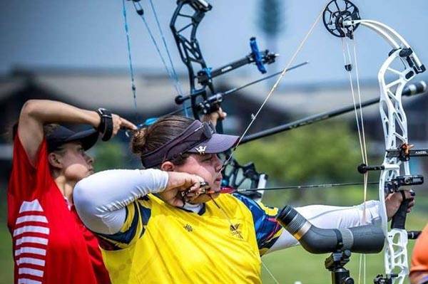 Colombia avanza a cuartos de final de tiro con arco compuesto en los Juegos Mundiales
